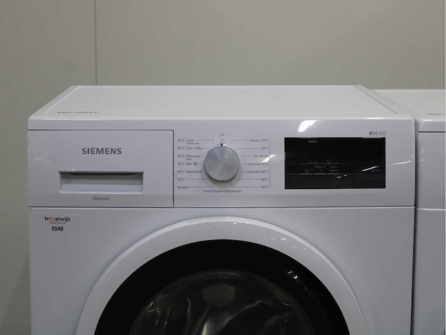 Siemens iq300 isensoric wasmachine & siemens iq300 isensoric wasdroger - afbeelding 2 van  7