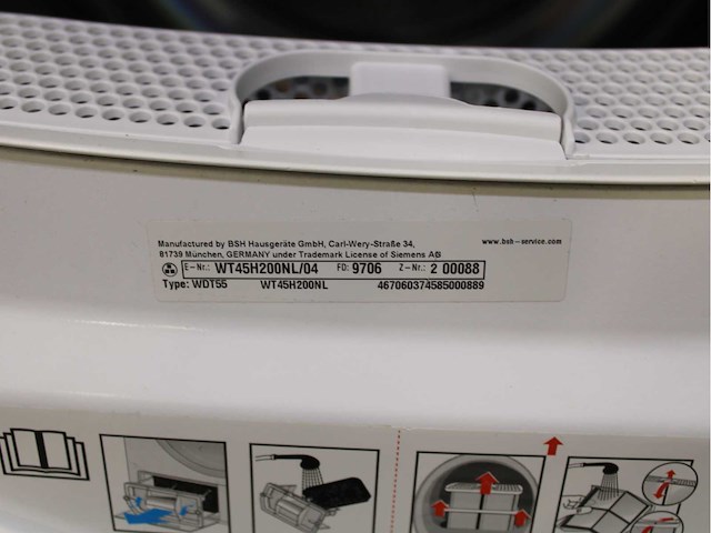 Siemens iq300 isensoric wasmachine & siemens iq300 isensoric wasdroger - afbeelding 7 van  7