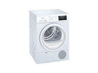 Siemens iq300 wt45hva3 wasdroger vrijstaand voorbelading 8 kg a++ wit duits display - afbeelding 1 van  6