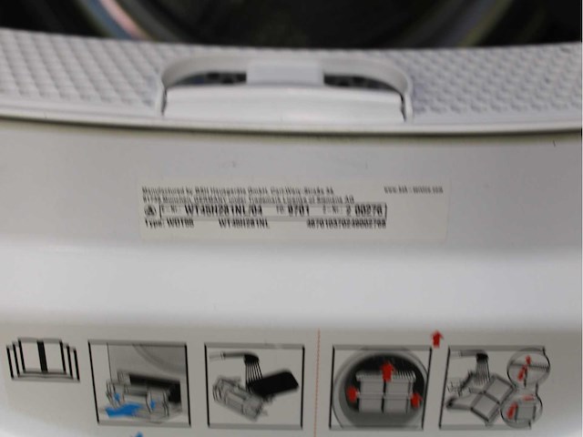 Siemens iq500 isensoric aquastop extraklasse wasmachine & siemens iq300 isensoric extraklasse wasdroger - afbeelding 8 van  8