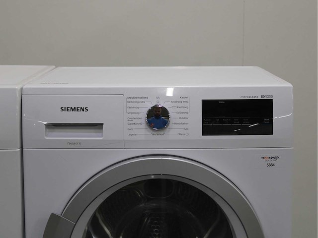 Siemens iq500 isensoric aquastop extraklasse wasmachine & siemens iq300 isensoric extraklasse wasdroger - afbeelding 6 van  8