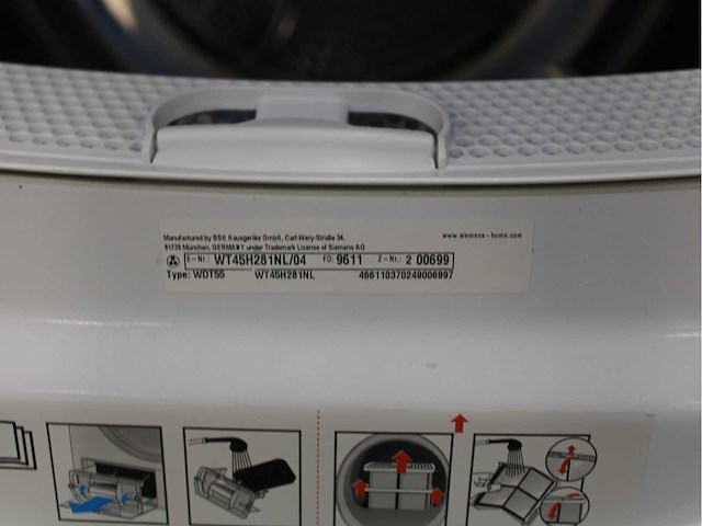 Siemens iq500 isensoric aquastop extraklasse wasmachine & siemens iq300 isensoric extraklasse wasdroger - afbeelding 8 van  8