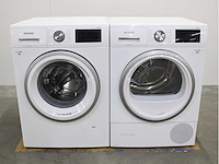 Siemens iq500 isensoric aquastop extraklasse wasmachine & siemens iq500 isensoric selfcleaning condenser extraklasse wasdroger - afbeelding 1 van  8