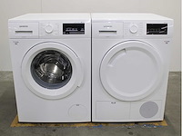 Siemens iq500 isensoric aquastop iqdrive wasmachine & siemens iq300 isensoric wasdroger