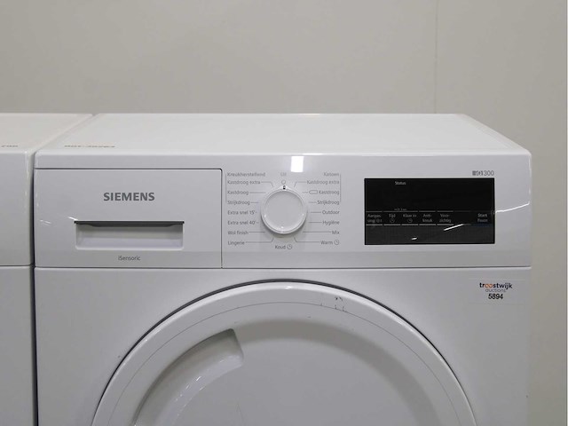 Siemens iq500 isensoric aquastop iqdrive wasmachine & siemens iq300 isensoric wasdroger - afbeelding 6 van  8