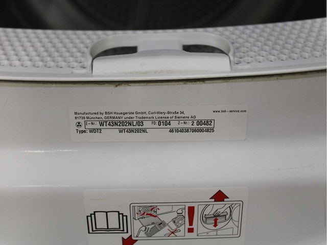 Siemens iq500 isensoric aquastop iqdrive wasmachine & siemens iq300 isensoric wasdroger - afbeelding 8 van  8