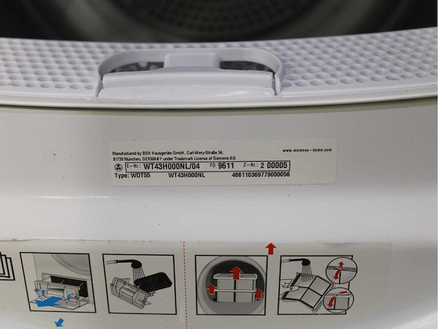Siemens iq500 isensoric aquastop iqdrive wasmachine & siemens iq300 isensoric wasdroger - afbeelding 7 van  7