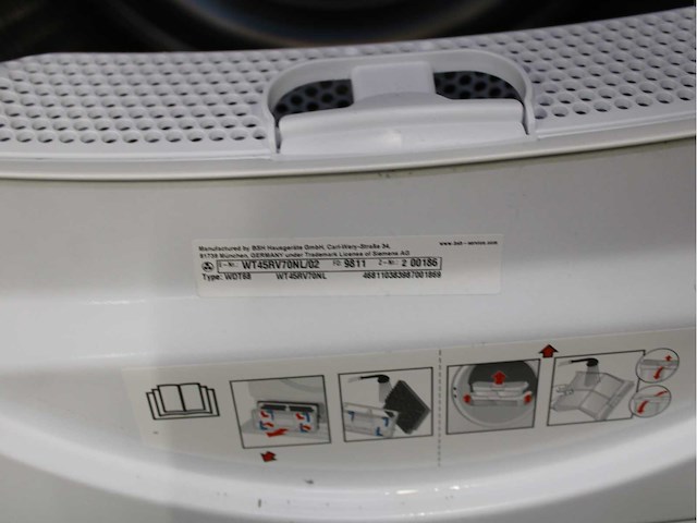 Siemens iq500 isensoric aquastop iqdrive wasmachine & siemens iq300 isensoric wasdroger - afbeelding 7 van  8