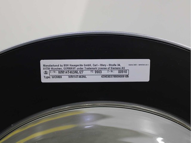 Siemens iq500 isensoric aquastop iqdrive wasmachine & siemens iq500 isensoric bestcollection wasdroger - afbeelding 5 van  8