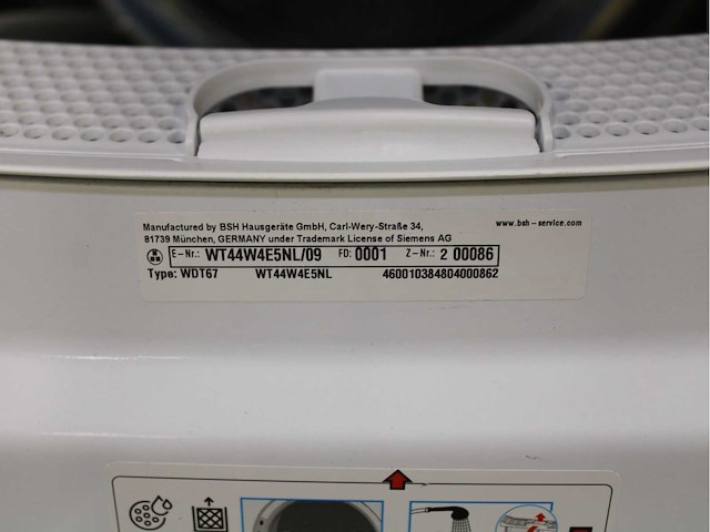 Siemens iq500 isensoric aquastop iqdrive wasmachine & siemens iq500 isensoric selfcleaning condenser wasdroger - afbeelding 8 van  8