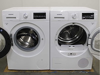 Siemens iq500 isensoric aquastop iqdrive wasmachine & siemens iq500 isensoric selfcleaning condenser wasdroger - afbeelding 2 van  8