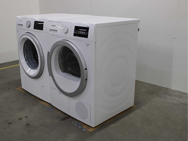 Siemens iq500 isensoric aquastop wasmachine & siemens iq500 isensoric wasdroger - afbeelding 7 van  8