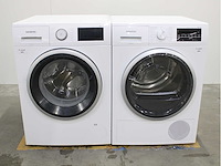 Siemens iq500 isensoric bestcollection i-dos iqdrive wasmachine & siemens iq500 isensoric selfcleaning condenser wasdroger - afbeelding 1 van  8