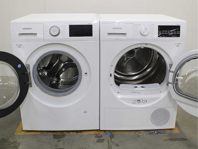 Siemens iq500 isensoric bestcollection i-dos iqdrive wasmachine & siemens iq500 isensoric selfcleaning condenser wasdroger - afbeelding 2 van  8