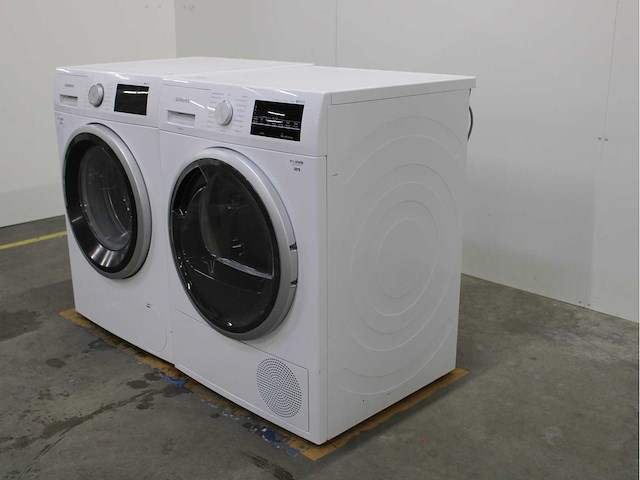 Siemens iq500 isensoric bestcollection i-dos iqdrive wasmachine & siemens iq500 isensoric selfcleaning condenser wasdroger - afbeelding 7 van  8