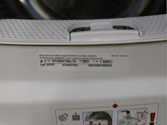 Siemens iq500 isensoric bestcollection i-dos iqdrive wasmachine & siemens iq500 isensoric selfcleaning condenser wasdroger - afbeelding 8 van  8