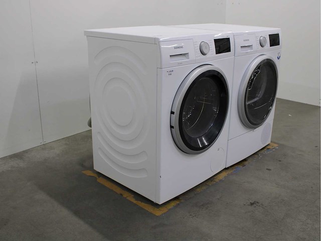 Siemens iq500 isensoric bestcollection i-dos iqdrive wasmachine & siemens iq500 isensoric selfcleaning condenser wasdroger - afbeelding 4 van  7