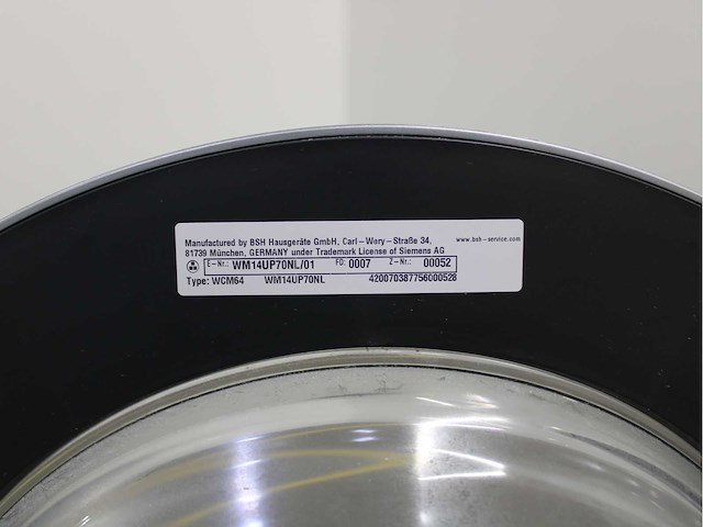 Siemens iq500 isensoric bestcollection i-dos iqdrive wasmachine & siemens iq500 isensoric selfcleaning condenser wasdroger - afbeelding 5 van  7