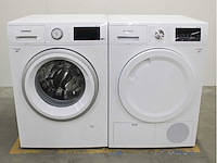 Siemens iq500 isensoric i-dos aquastop iqdrive wifi wasmachine & siemens iq300 isensoric extraklasse wasdroger - afbeelding 1 van  8