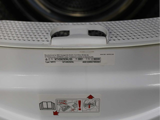 Siemens iq500 isensoric i-dos aquastop iqdrive wifi wasmachine & siemens iq300 isensoric extraklasse wasdroger - afbeelding 8 van  8