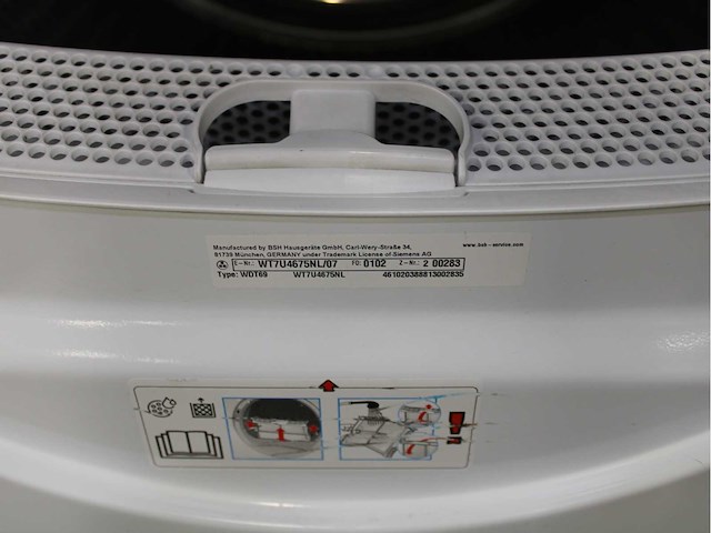 Siemens iq500 isensoric iqdrive aquastop wasmachine & siemens iq500 isensoric selfcleaning condenser wasdroger - afbeelding 8 van  8