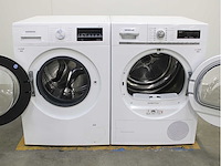 Siemens iq500 isensoric iqdrive aquastop wasmachine & siemens iq700 isensoric selfcleaning condenser wasdroger - afbeelding 2 van  8