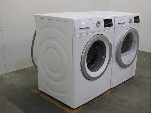 Siemens iq500 isensoric iqdrive extraklasse wasmachine & siemens iq500 isensoric extraklasse wasdroger - afbeelding 4 van  8