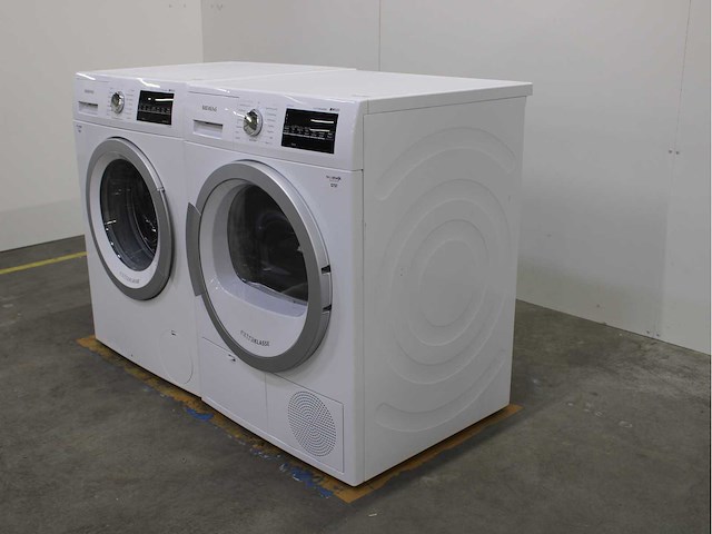 Siemens iq500 isensoric iqdrive extraklasse wasmachine & siemens iq500 isensoric extraklasse wasdroger - afbeelding 7 van  8
