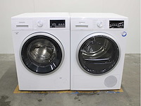 Siemens iq500 isensoric iqdrive wasmachine & siemens iq500 isensoric selfcleaning condenser wasdroger - afbeelding 1 van  8