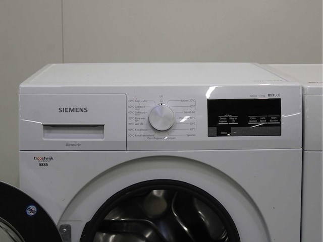 Siemens iq500 isensoric iqdrive wasmachine & siemens iq500 isensoric selfcleaning condenser wasdroger - afbeelding 3 van  8