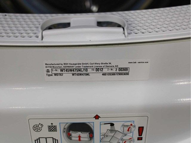 Siemens iq500 isensoric iqdrive wasmachine & siemens iq500 isensoric selfcleaning condenser wasdroger - afbeelding 8 van  8