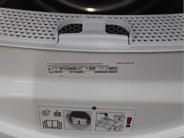 Siemens iq500 isensoric selfcleaning condenser wasdrogers - afbeelding 7 van  7