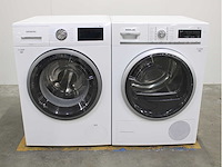 Siemens iq500 isensoric sensofresh system aquastop extraklasse wasmachine & siemens iq700 selfcleaning condenser wasdroger - afbeelding 1 van  7