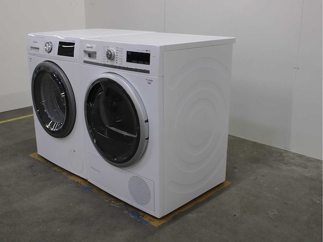 Siemens iq500 isensoric sensofresh system aquastop extraklasse wasmachine & siemens iq700 selfcleaning condenser wasdroger - afbeelding 6 van  7