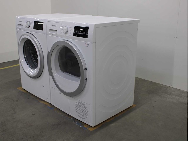 Siemens iq500 isensoric sensofresh system aquastop wasmachine & siemens iq500 isensoric wasdroger - afbeelding 7 van  8