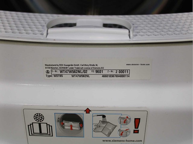 Siemens iq500 isensoric sensofresh system aquastop wasmachine & siemens iq700 isensoric selfcleaning condenser wasdroger - afbeelding 7 van  7