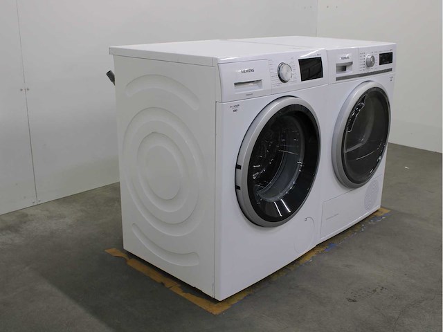 Siemens iq500 isensoric varioperfect iqdrive wasmachine & siemens iq700 isensoric bestcollection selfcleaning condenser wasdroger - afbeelding 4 van  8