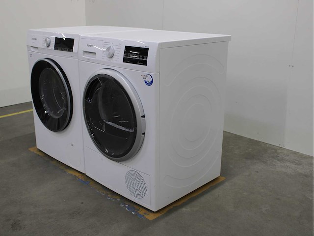 Siemens iq500 isensoric wasmachine & siemens iq500 isensoric selfcleaning condenser wasdroger - afbeelding 7 van  8