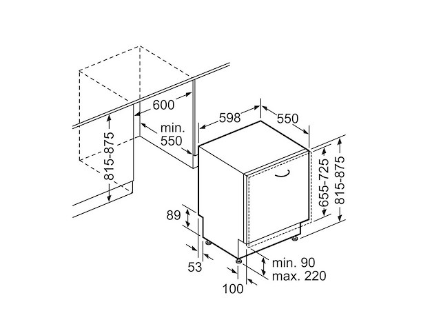 Siemens iq500 sn66p156eu vaatwasser - afbeelding 2 van  8