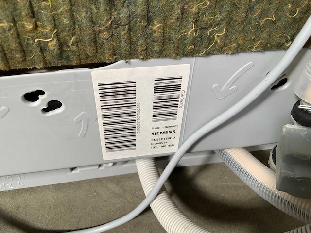 Siemens iq500 sn66p156eu vaatwasser - afbeelding 8 van  8