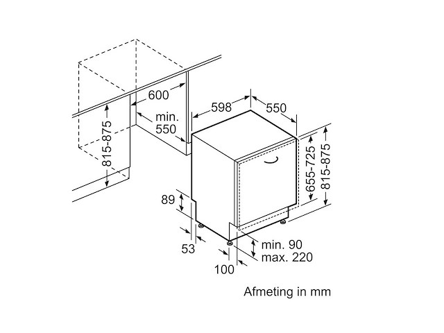 Siemens iq500 sn69m035nl vaatwasser - afbeelding 4 van  10