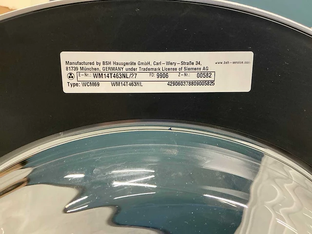 Siemens iq500 wm14t463nl wasmachine - afbeelding 4 van  4