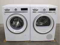 Siemens iq700 isensoric aquastop extraklasse wasmachine & siemens iq700 isensoric selfcleaning condenser extraklasse wasdroger - afbeelding 1 van  8