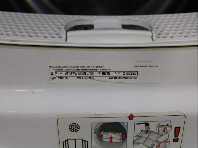 Siemens iq700 isensoric aquastop extraklasse wasmachine & siemens iq700 isensoric selfcleaning condenser extraklasse wasdroger - afbeelding 8 van  8