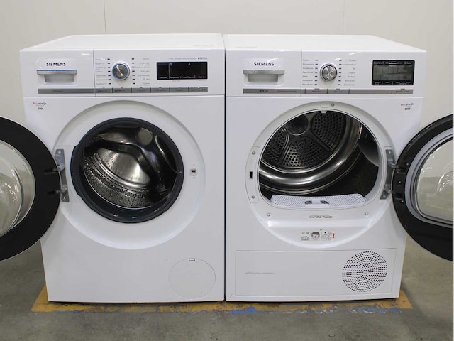 Siemens iq700 isensoric aquastop sensofresh system wasmachine & siemens iq700 selfcleaning condenser wasdroger - afbeelding 2 van  8