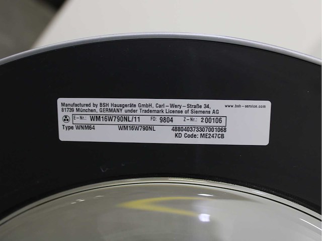 Siemens iq700 isensoric aquastop sensofresh system wasmachine & siemens iq700 selfcleaning condenser wasdroger - afbeelding 5 van  8