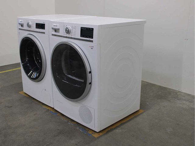 Siemens iq700 isensoric aquastop sensofresh system wasmachine & siemens iq700 selfcleaning condenser wasdroger - afbeelding 7 van  8