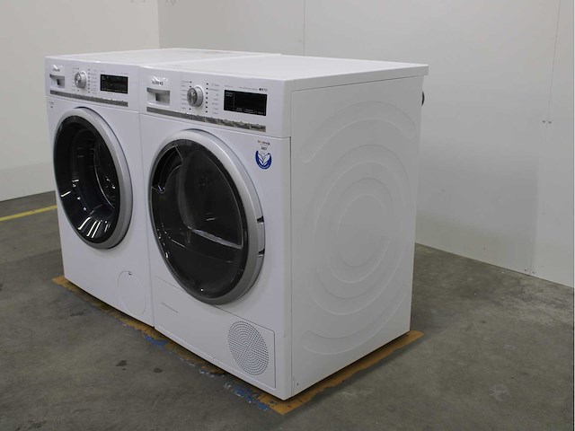 Siemens iq700 isensoric aquastop wasmachine & siemens iq700 isensoric bestcollection selfcleaning condenser wasdroger - afbeelding 7 van  8