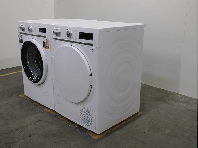 Siemens iq700 isensoric aquastop wasmachine & siemens iq700 isensoric selfcleaning condenser wasdroger - afbeelding 7 van  8