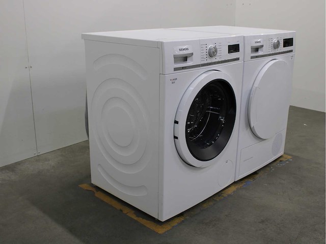 Siemens iq700 isensoric aquastop wasmachine & siemens iq700 isensoric selfcleaning condenser wasdroger - afbeelding 4 van  7